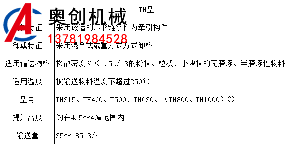 环链斗式提升机
